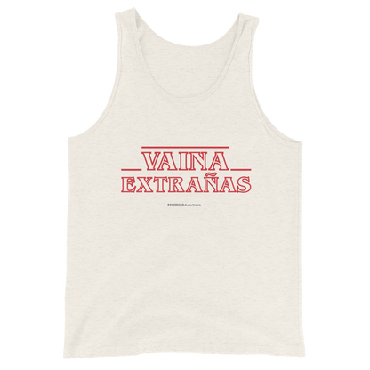 Vaina Extrañas Tank Top  - 2020 - DominicanGirlfriend.com - Frases Dominicanas - República Dominicana Lifestyle Graphic T-Shirts Streetwear & Accessories - New York - Bronx - Washington Heights - Miami - Florida - Boca Chica - USA - Dominican Clothing