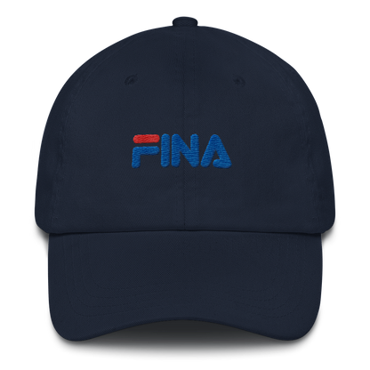 Fina Dad Hat  - 2020 - DominicanGirlfriend.com - Frases Dominicanas - República Dominicana Lifestyle Graphic T-Shirts Streetwear & Accessories - New York - Bronx - Washington Heights - Miami - Florida - Boca Chica - USA - Dominican Clothing