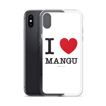 I Love Mangu iPhone Case  - 2020 - DominicanGirlfriend.com - Frases Dominicanas - República Dominicana Lifestyle Graphic T-Shirts Streetwear & Accessories - New York - Bronx - Washington Heights - Miami - Florida - Boca Chica - USA - Dominican Clothing
