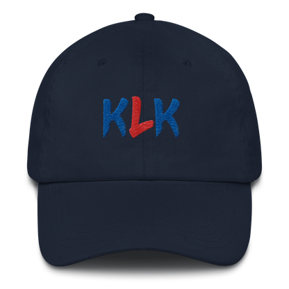 KLK Dad Hat  - 2020 - DominicanGirlfriend.com - Frases Dominicanas - República Dominicana Lifestyle Graphic T-Shirts Streetwear & Accessories - New York - Bronx - Washington Heights - Miami - Florida - Boca Chica - USA - Dominican Clothing