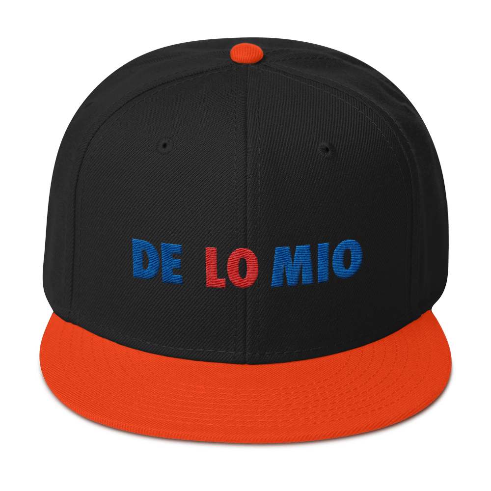 De Lio Mio Snapback Hat  - 2020 - DominicanGirlfriend.com - Frases Dominicanas - República Dominicana Lifestyle Graphic T-Shirts Streetwear & Accessories - New York - Bronx - Washington Heights - Miami - Florida - Boca Chica - USA - Dominican Clothing
