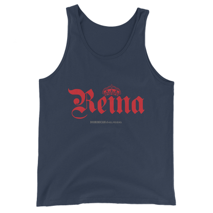 Reina Tank Top  - 2020 - DominicanGirlfriend.com - Frases Dominicanas - República Dominicana Lifestyle Graphic T-Shirts Streetwear & Accessories - New York - Bronx - Washington Heights - Miami - Florida - Boca Chica - USA - Dominican Clothing
