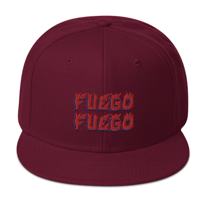 Fuego Snapback  - 2020 - DominicanGirlfriend.com - Frases Dominicanas - República Dominicana Lifestyle Graphic T-Shirts Streetwear & Accessories - New York - Bronx - Washington Heights - Miami - Florida - Boca Chica - USA - Dominican Clothing