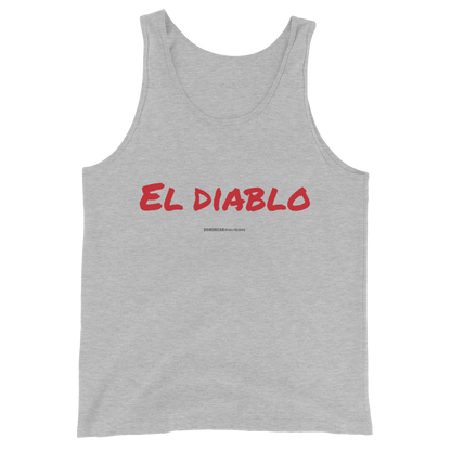 El Diablo Unisex Tank Top  - 2020 - DominicanGirlfriend.com - Frases Dominicanas - República Dominicana Lifestyle Graphic T-Shirts Streetwear & Accessories - New York - Bronx - Washington Heights - Miami - Florida - Boca Chica - USA - Dominican Clothing