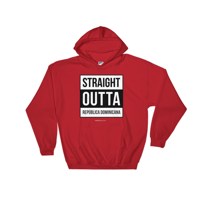 Straight Outta República Dominicana Unisex Hoodie  - 2020 - DominicanGirlfriend.com - Frases Dominicanas - República Dominicana Lifestyle Graphic T-Shirts Streetwear & Accessories - New York - Bronx - Washington Heights - Miami - Florida - Boca Chica - USA - Dominican Clothing