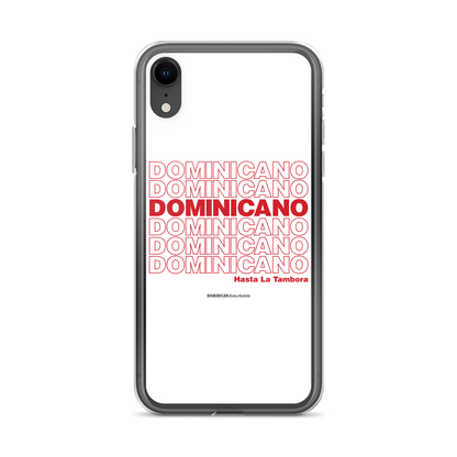 Dominicano Hasta La Tambora iPhone Case  - 2020 - DominicanGirlfriend.com - Frases Dominicanas - República Dominicana Lifestyle Graphic T-Shirts Streetwear & Accessories - New York - Bronx - Washington Heights - Miami - Florida - Boca Chica - USA - Dominican Clothing
