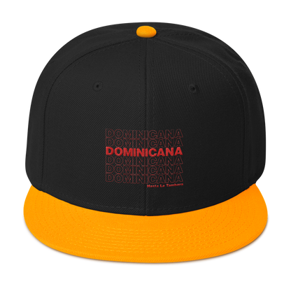 Dominicana Hasta La Tambora Snapback  - 2020 - DominicanGirlfriend.com - Frases Dominicanas - República Dominicana Lifestyle Graphic T-Shirts Streetwear & Accessories - New York - Bronx - Washington Heights - Miami - Florida - Boca Chica - USA - Dominican Clothing