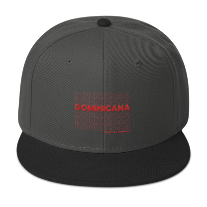 Dominicana Hasta La Tambora Snapback  - 2020 - DominicanGirlfriend.com - Frases Dominicanas - República Dominicana Lifestyle Graphic T-Shirts Streetwear & Accessories - New York - Bronx - Washington Heights - Miami - Florida - Boca Chica - USA - Dominican Clothing