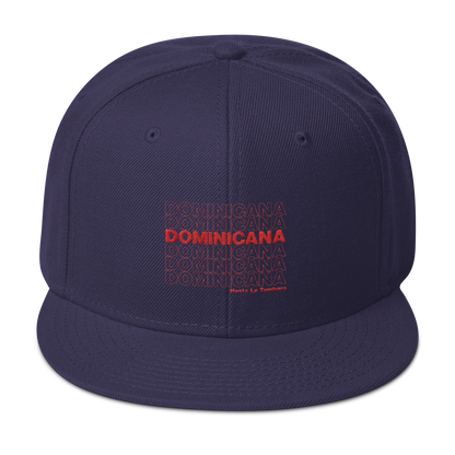 Dominicana Hasta La Tambora Snapback  - 2020 - DominicanGirlfriend.com - Frases Dominicanas - República Dominicana Lifestyle Graphic T-Shirts Streetwear & Accessories - New York - Bronx - Washington Heights - Miami - Florida - Boca Chica - USA - Dominican Clothing