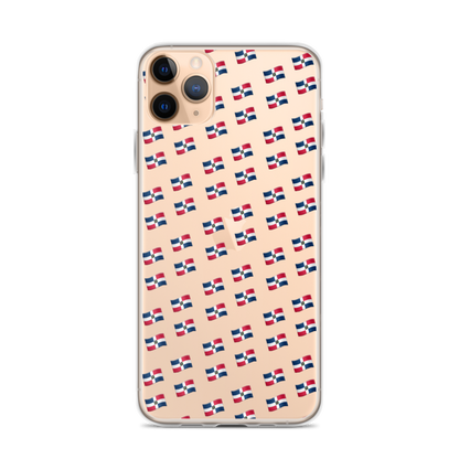 All-Over Emoji República Dominicana Flag iPhone Case  - 2020 - DominicanGirlfriend.com - Frases Dominicanas - República Dominicana Lifestyle Graphic T-Shirts Streetwear & Accessories - New York - Bronx - Washington Heights - Miami - Florida - Boca Chica - USA - Dominican Clothing