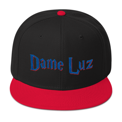 Dame Luz Snapback Hat  - 2020 - DominicanGirlfriend.com - Frases Dominicanas - República Dominicana Lifestyle Graphic T-Shirts Streetwear & Accessories - New York - Bronx - Washington Heights - Miami - Florida - Boca Chica - USA - Dominican Clothing