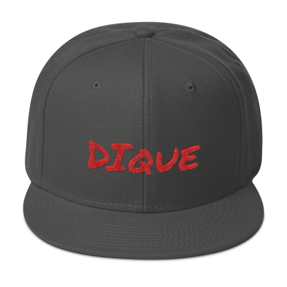 Dique Snapback Hat  - 2020 - DominicanGirlfriend.com - Frases Dominicanas - República Dominicana Lifestyle Graphic T-Shirts Streetwear & Accessories - New York - Bronx - Washington Heights - Miami - Florida - Boca Chica - USA - Dominican Clothing