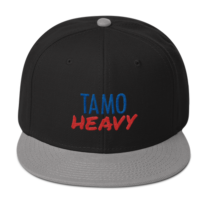 Tamo Heavy Snapback Hat  - 2020 - DominicanGirlfriend.com - Frases Dominicanas - República Dominicana Lifestyle Graphic T-Shirts Streetwear & Accessories - New York - Bronx - Washington Heights - Miami - Florida - Boca Chica - USA - Dominican Clothing