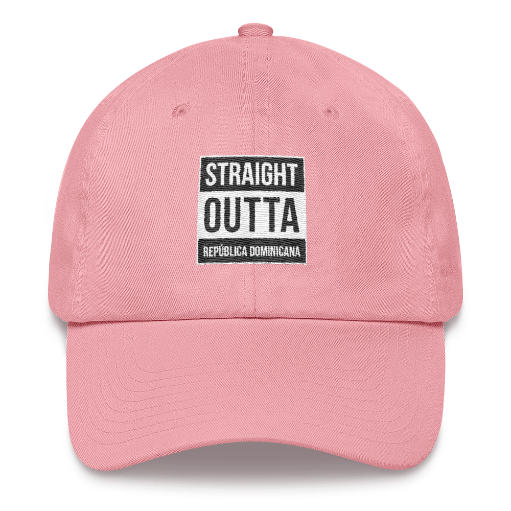 Straight Outta República Dominicana Dad hat  - 2020 - DominicanGirlfriend.com - Frases Dominicanas - República Dominicana Lifestyle Graphic T-Shirts Streetwear & Accessories - New York - Bronx - Washington Heights - Miami - Florida - Boca Chica - USA - Dominican Clothing