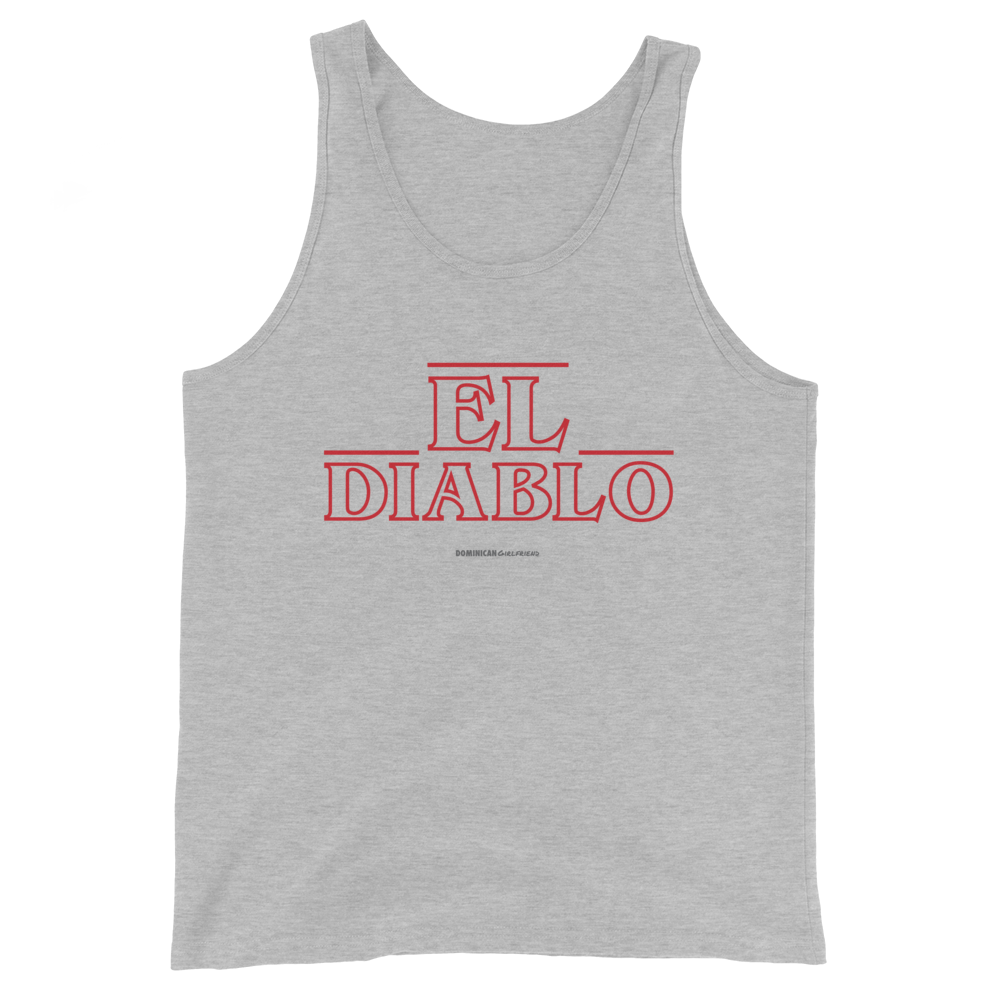 El Diablo Tank Top  - 2020 - DominicanGirlfriend.com - Frases Dominicanas - República Dominicana Lifestyle Graphic T-Shirts Streetwear & Accessories - New York - Bronx - Washington Heights - Miami - Florida - Boca Chica - USA - Dominican Clothing