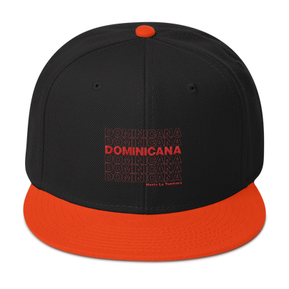 Dominicana Hasta La Tambora Snapback  - 2020 - DominicanGirlfriend.com - Frases Dominicanas - República Dominicana Lifestyle Graphic T-Shirts Streetwear & Accessories - New York - Bronx - Washington Heights - Miami - Florida - Boca Chica - USA - Dominican Clothing