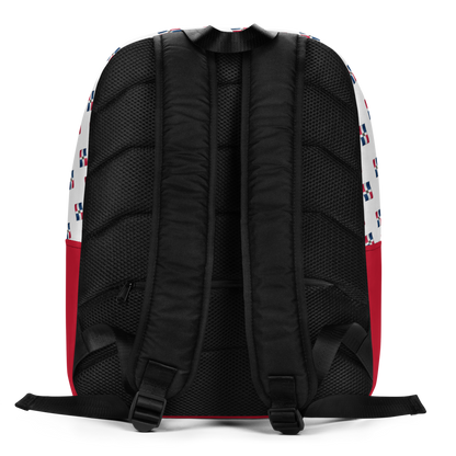 All-Over Emoji República Dominicana Flag Minimalist Backpack  - 2020 - DominicanGirlfriend.com - Frases Dominicanas - República Dominicana Lifestyle Graphic T-Shirts Streetwear & Accessories - New York - Bronx - Washington Heights - Miami - Florida - Boca Chica - USA - Dominican Clothing