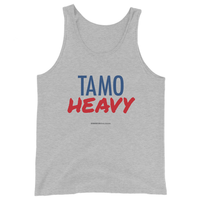 Tamo Heavy Unisex Tank Top  - 2020 - DominicanGirlfriend.com - Frases Dominicanas - República Dominicana Lifestyle Graphic T-Shirts Streetwear & Accessories - New York - Bronx - Washington Heights - Miami - Florida - Boca Chica - USA - Dominican Clothing