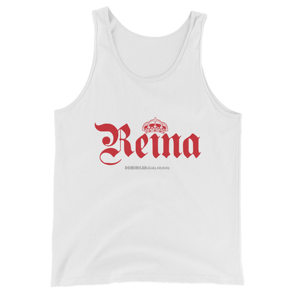 Reina Tank Top  - 2020 - DominicanGirlfriend.com - Frases Dominicanas - República Dominicana Lifestyle Graphic T-Shirts Streetwear & Accessories - New York - Bronx - Washington Heights - Miami - Florida - Boca Chica - USA - Dominican Clothing