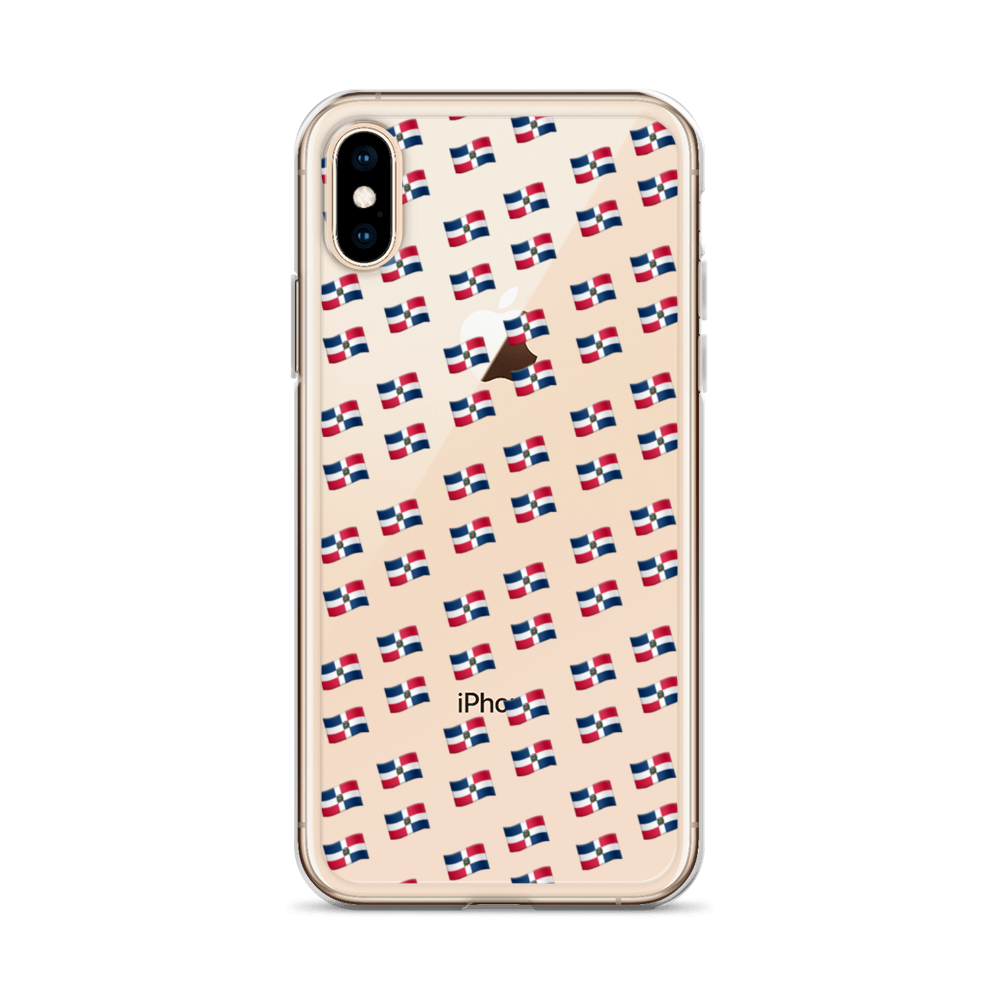 All-Over Emoji República Dominicana Flag iPhone Case  - 2020 - DominicanGirlfriend.com - Frases Dominicanas - República Dominicana Lifestyle Graphic T-Shirts Streetwear & Accessories - New York - Bronx - Washington Heights - Miami - Florida - Boca Chica - USA - Dominican Clothing