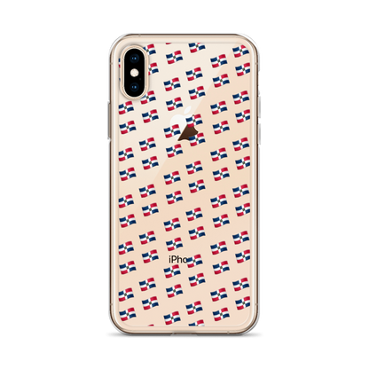 All-Over Emoji República Dominicana Flag iPhone Case  - 2020 - DominicanGirlfriend.com - Frases Dominicanas - República Dominicana Lifestyle Graphic T-Shirts Streetwear & Accessories - New York - Bronx - Washington Heights - Miami - Florida - Boca Chica - USA - Dominican Clothing