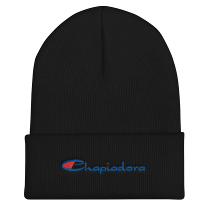 Chapiadora Cuffed Beanie  - 2020 - DominicanGirlfriend.com - Frases Dominicanas - República Dominicana Lifestyle Graphic T-Shirts Streetwear & Accessories - New York - Bronx - Washington Heights - Miami - Florida - Boca Chica - USA - Dominican Clothing