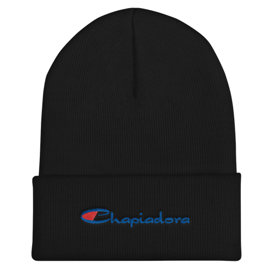 Chapiadora Cuffed Beanie  - 2020 - DominicanGirlfriend.com - Frases Dominicanas - República Dominicana Lifestyle Graphic T-Shirts Streetwear & Accessories - New York - Bronx - Washington Heights - Miami - Florida - Boca Chica - USA - Dominican Clothing