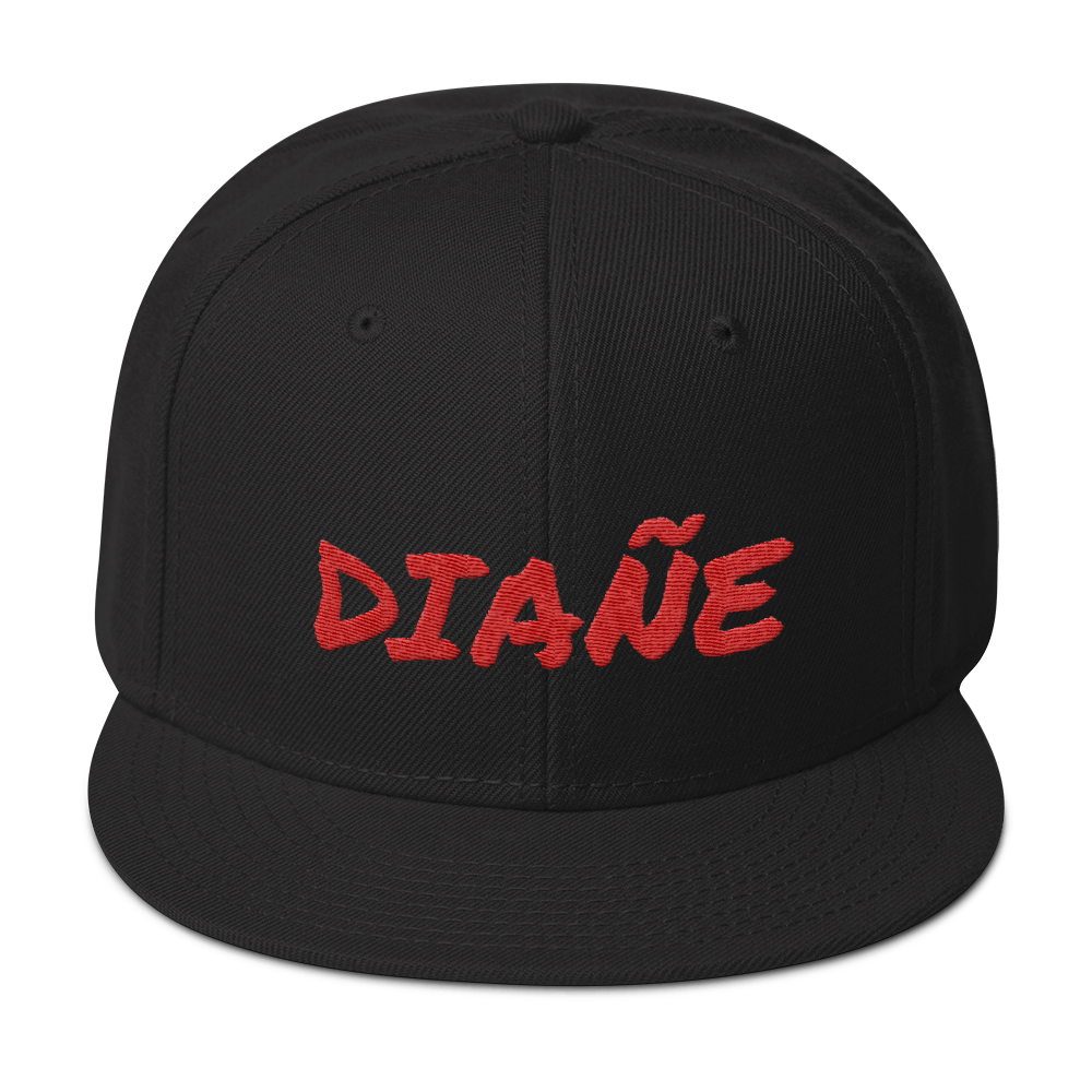 Diañe Snapback Hat  - 2020 - DominicanGirlfriend.com - Frases Dominicanas - República Dominicana Lifestyle Graphic T-Shirts Streetwear & Accessories - New York - Bronx - Washington Heights - Miami - Florida - Boca Chica - USA - Dominican Clothing
