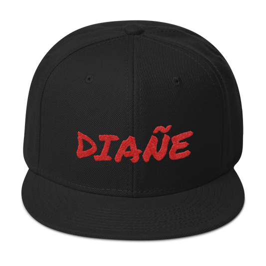 Diañe Snapback Hat  - 2020 - DominicanGirlfriend.com - Frases Dominicanas - República Dominicana Lifestyle Graphic T-Shirts Streetwear & Accessories - New York - Bronx - Washington Heights - Miami - Florida - Boca Chica - USA - Dominican Clothing