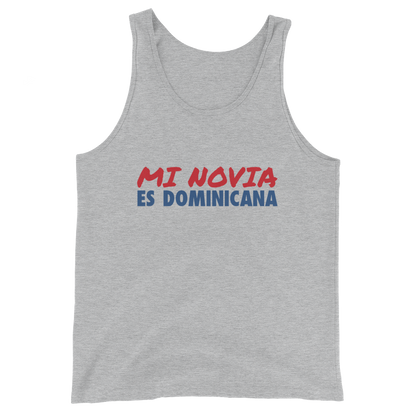 Mi Novia Es Dominicana Tank Top  - 2020 - DominicanGirlfriend.com - Frases Dominicanas - República Dominicana Lifestyle Graphic T-Shirts Streetwear & Accessories - New York - Bronx - Washington Heights - Miami - Florida - Boca Chica - USA - Dominican Clothing