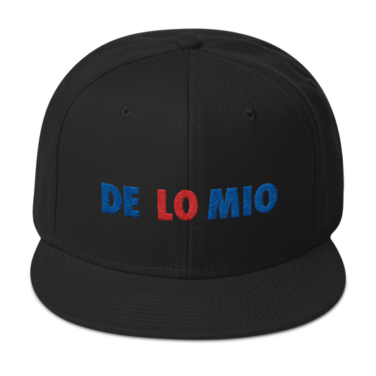 De Lio Mio Snapback Hat  - 2020 - DominicanGirlfriend.com - Frases Dominicanas - República Dominicana Lifestyle Graphic T-Shirts Streetwear & Accessories - New York - Bronx - Washington Heights - Miami - Florida - Boca Chica - USA - Dominican Clothing