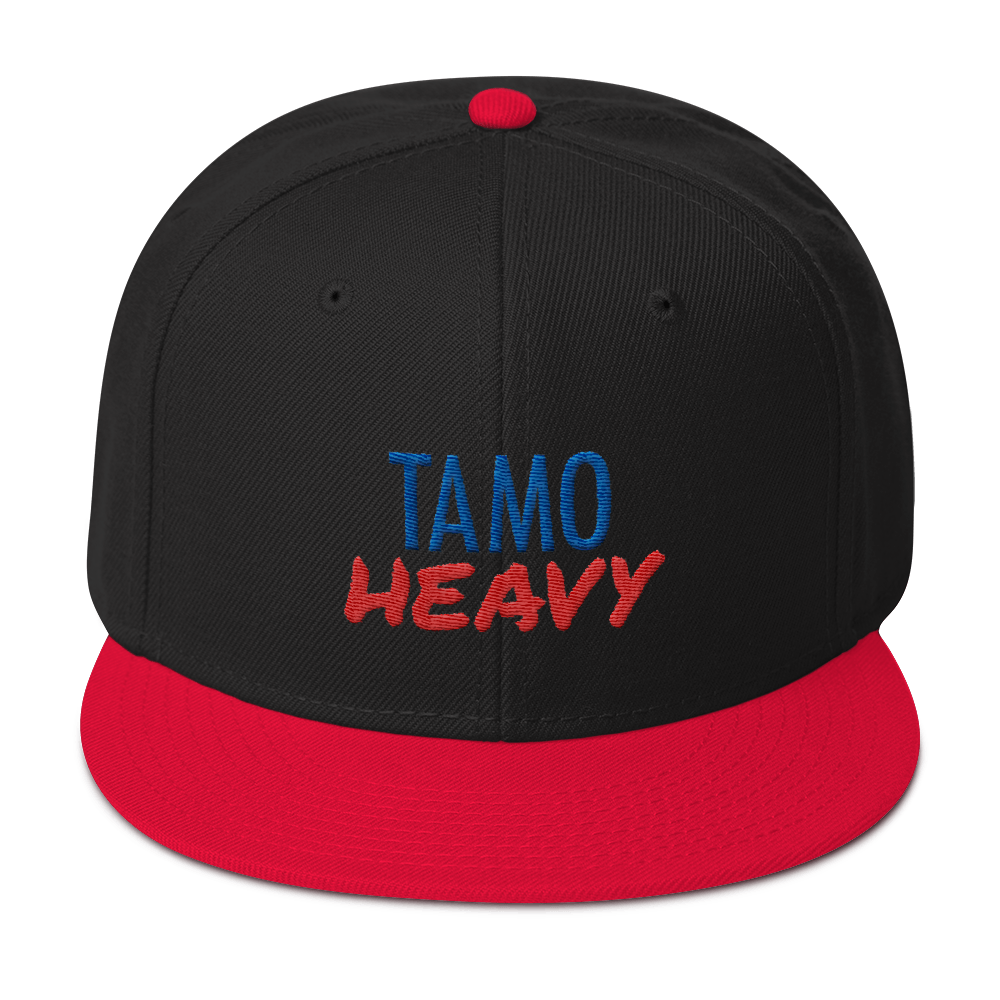 Tamo Heavy Snapback Hat  - 2020 - DominicanGirlfriend.com - Frases Dominicanas - República Dominicana Lifestyle Graphic T-Shirts Streetwear & Accessories - New York - Bronx - Washington Heights - Miami - Florida - Boca Chica - USA - Dominican Clothing