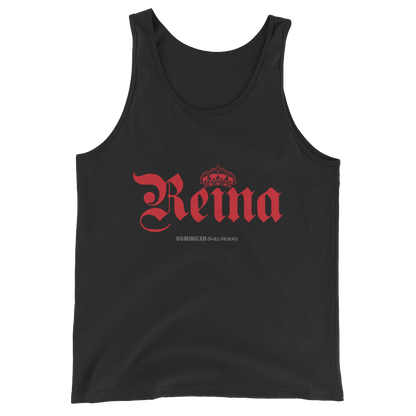 Reina Tank Top  - 2020 - DominicanGirlfriend.com - Frases Dominicanas - República Dominicana Lifestyle Graphic T-Shirts Streetwear & Accessories - New York - Bronx - Washington Heights - Miami - Florida - Boca Chica - USA - Dominican Clothing