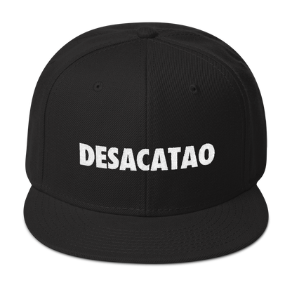 Desacatao Snapback Hat  - 2020 - DominicanGirlfriend.com - Frases Dominicanas - República Dominicana Lifestyle Graphic T-Shirts Streetwear & Accessories - New York - Bronx - Washington Heights - Miami - Florida - Boca Chica - USA - Dominican Clothing