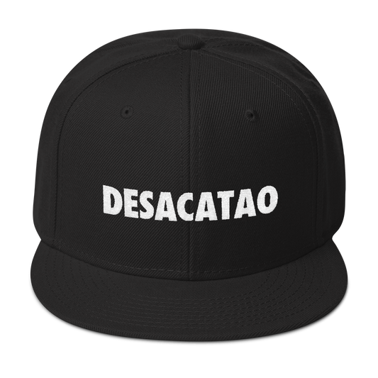 Desacatao Snapback Hat  - 2020 - DominicanGirlfriend.com - Frases Dominicanas - República Dominicana Lifestyle Graphic T-Shirts Streetwear & Accessories - New York - Bronx - Washington Heights - Miami - Florida - Boca Chica - USA - Dominican Clothing