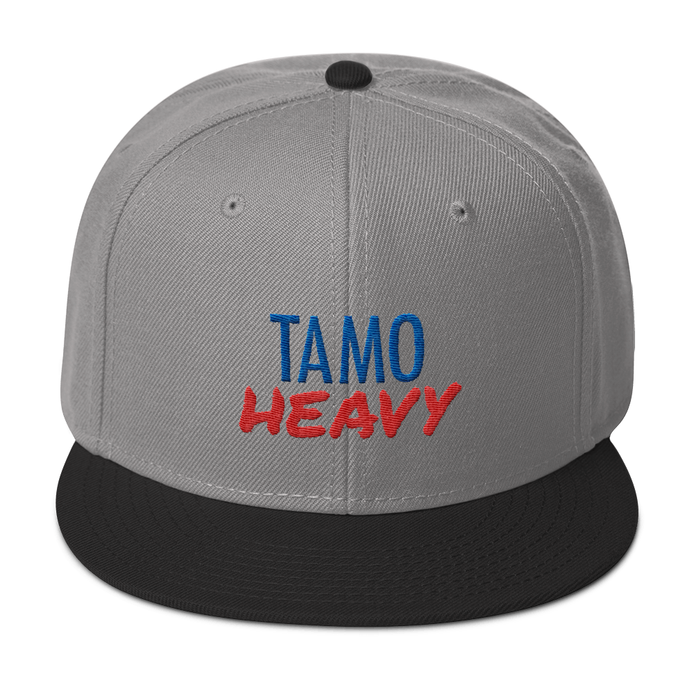 Tamo Heavy Snapback Hat  - 2020 - DominicanGirlfriend.com - Frases Dominicanas - República Dominicana Lifestyle Graphic T-Shirts Streetwear & Accessories - New York - Bronx - Washington Heights - Miami - Florida - Boca Chica - USA - Dominican Clothing