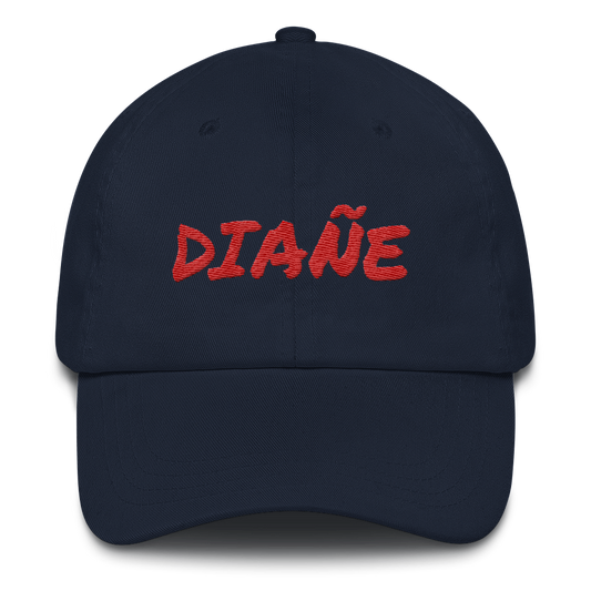 Diañe Dad Hat  - 2020 - DominicanGirlfriend.com - Frases Dominicanas - República Dominicana Lifestyle Graphic T-Shirts Streetwear & Accessories - New York - Bronx - Washington Heights - Miami - Florida - Boca Chica - USA - Dominican Clothing