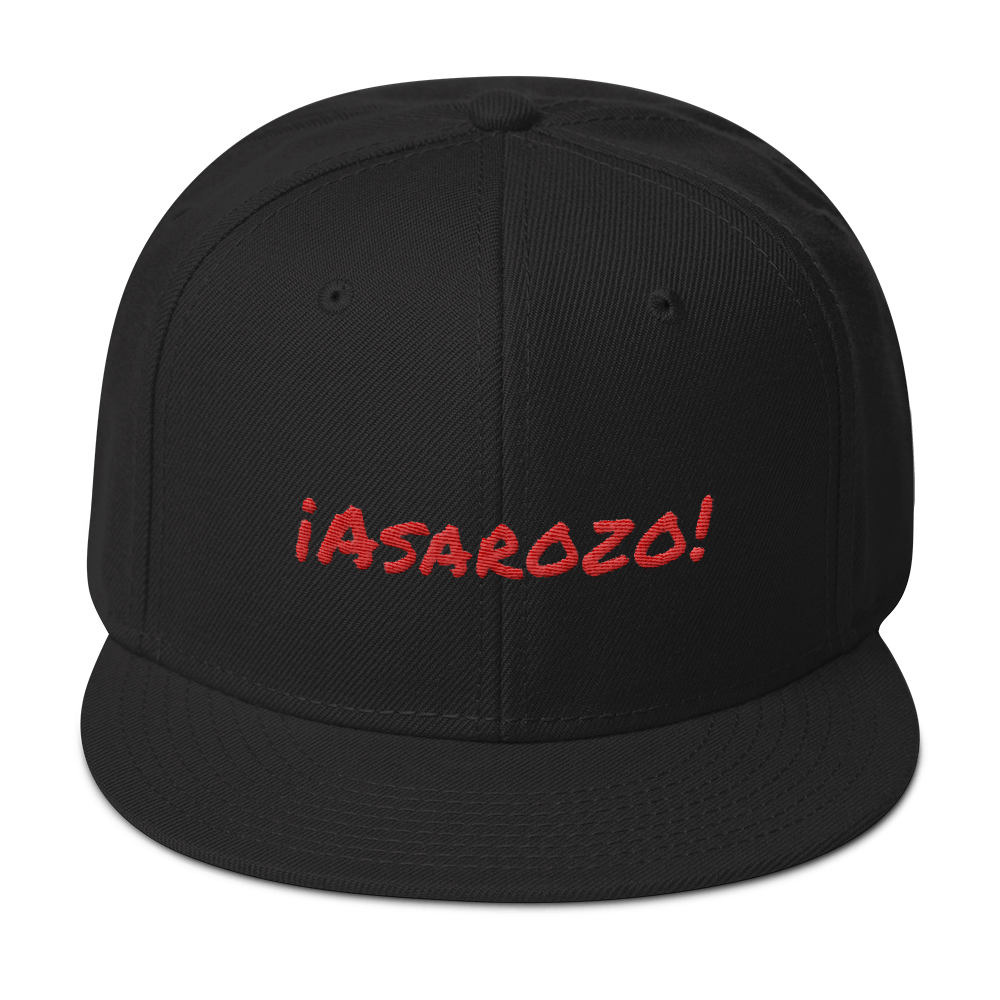 ¡Asaroso! Snapback Hat  - 2020 - DominicanGirlfriend.com - Frases Dominicanas - República Dominicana Lifestyle Graphic T-Shirts Streetwear & Accessories - New York - Bronx - Washington Heights - Miami - Florida - Boca Chica - USA - Dominican Clothing