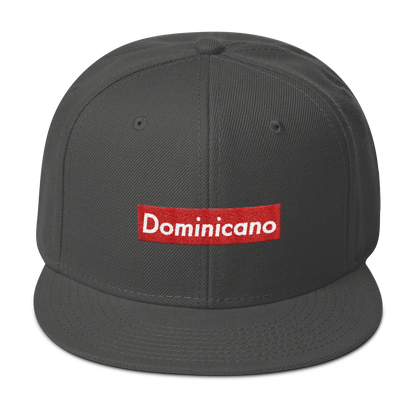 Dominicano Snapback Hat  - 2020 - DominicanGirlfriend.com - Frases Dominicanas - República Dominicana Lifestyle Graphic T-Shirts Streetwear & Accessories - New York - Bronx - Washington Heights - Miami - Florida - Boca Chica - USA - Dominican Clothing
