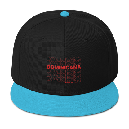 Dominicana Hasta La Tambora Snapback  - 2020 - DominicanGirlfriend.com - Frases Dominicanas - República Dominicana Lifestyle Graphic T-Shirts Streetwear & Accessories - New York - Bronx - Washington Heights - Miami - Florida - Boca Chica - USA - Dominican Clothing