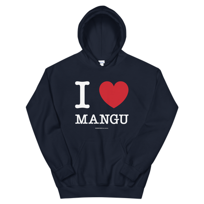 I Love Mangu Unisex Hoodie  - 2020 - DominicanGirlfriend.com - Frases Dominicanas - República Dominicana Lifestyle Graphic T-Shirts Streetwear & Accessories - New York - Bronx - Washington Heights - Miami - Florida - Boca Chica - USA - Dominican Clothing