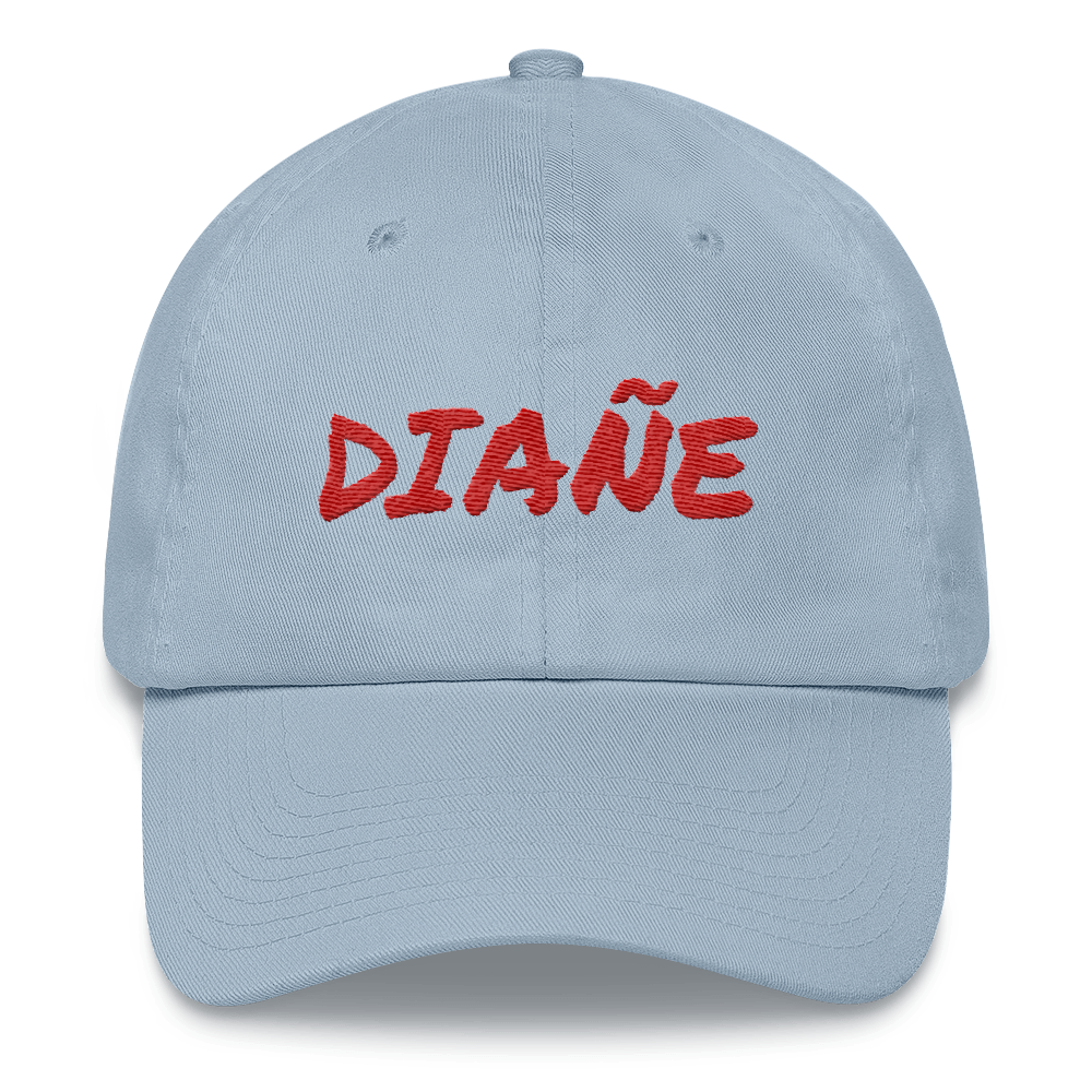 Diañe Dad Hat  - 2020 - DominicanGirlfriend.com - Frases Dominicanas - República Dominicana Lifestyle Graphic T-Shirts Streetwear & Accessories - New York - Bronx - Washington Heights - Miami - Florida - Boca Chica - USA - Dominican Clothing