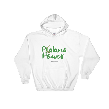 Platano Power Unisex Hoodie  - 2020 - DominicanGirlfriend.com - Frases Dominicanas - República Dominicana Lifestyle Graphic T-Shirts Streetwear & Accessories - New York - Bronx - Washington Heights - Miami - Florida - Boca Chica - USA - Dominican Clothing