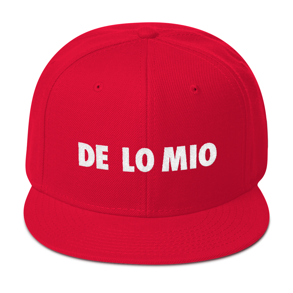 De Lio Mio Snapback Hat  - 2020 - DominicanGirlfriend.com - Frases Dominicanas - República Dominicana Lifestyle Graphic T-Shirts Streetwear & Accessories - New York - Bronx - Washington Heights - Miami - Florida - Boca Chica - USA - Dominican Clothing
