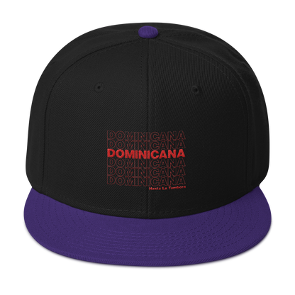 Dominicana Hasta La Tambora Snapback  - 2020 - DominicanGirlfriend.com - Frases Dominicanas - República Dominicana Lifestyle Graphic T-Shirts Streetwear & Accessories - New York - Bronx - Washington Heights - Miami - Florida - Boca Chica - USA - Dominican Clothing