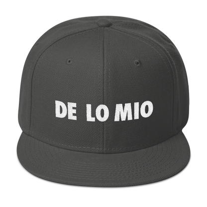 De Lio Mio Snapback Hat  - 2020 - DominicanGirlfriend.com - Frases Dominicanas - República Dominicana Lifestyle Graphic T-Shirts Streetwear & Accessories - New York - Bronx - Washington Heights - Miami - Florida - Boca Chica - USA - Dominican Clothing