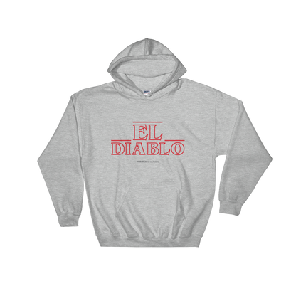 El Diablo Unisex Hoodie  - 2020 - DominicanGirlfriend.com - Frases Dominicanas - República Dominicana Lifestyle Graphic T-Shirts Streetwear & Accessories - New York - Bronx - Washington Heights - Miami - Florida - Boca Chica - USA - Dominican Clothing