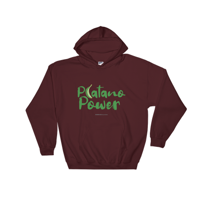 Platano Power Unisex Hoodie  - 2020 - DominicanGirlfriend.com - Frases Dominicanas - República Dominicana Lifestyle Graphic T-Shirts Streetwear & Accessories - New York - Bronx - Washington Heights - Miami - Florida - Boca Chica - USA - Dominican Clothing