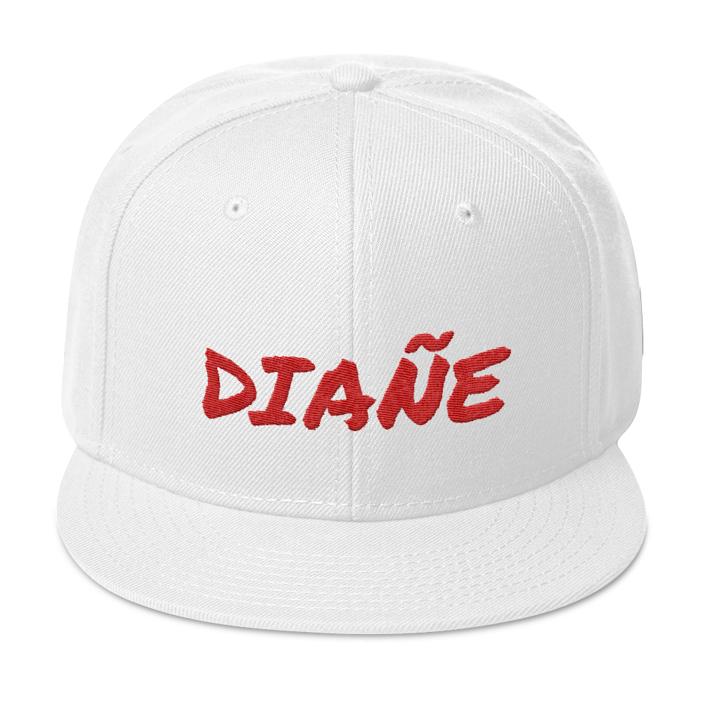 Diañe Snapback Hat  - 2020 - DominicanGirlfriend.com - Frases Dominicanas - República Dominicana Lifestyle Graphic T-Shirts Streetwear & Accessories - New York - Bronx - Washington Heights - Miami - Florida - Boca Chica - USA - Dominican Clothing