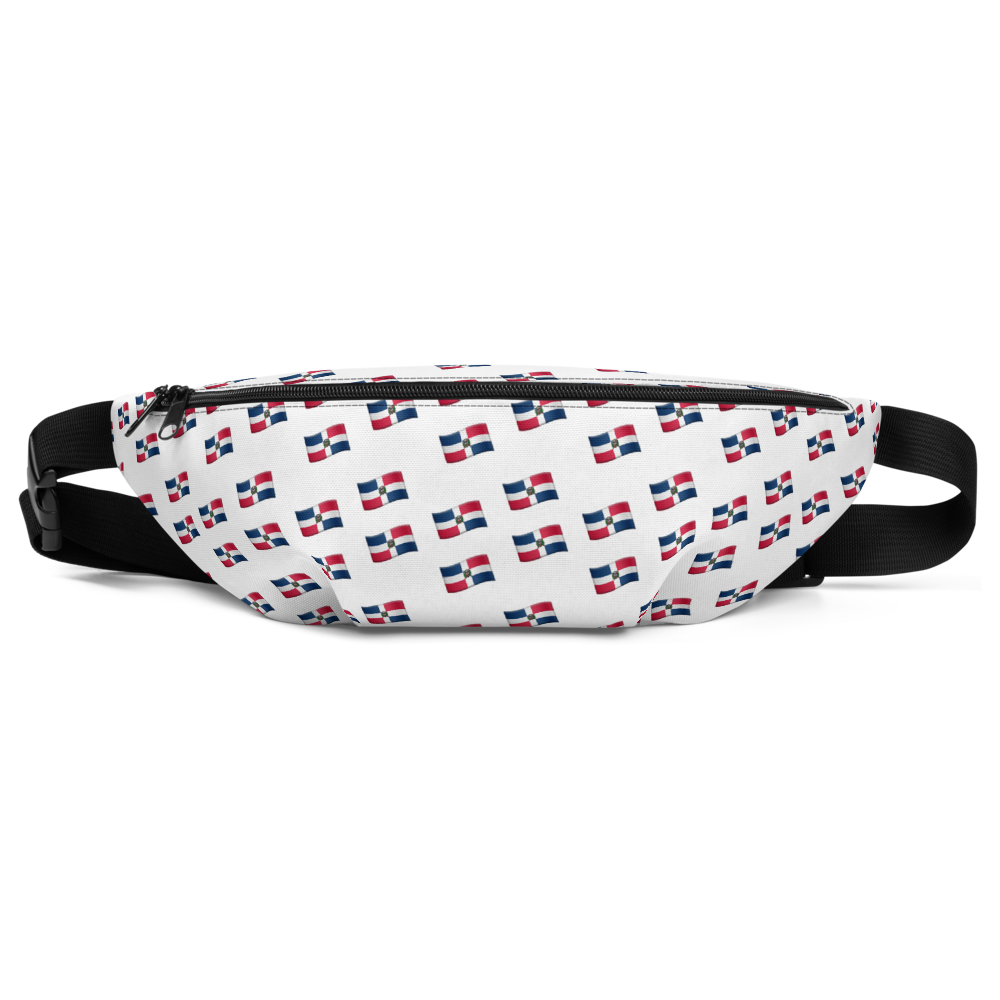 All-Over Emoji República Dominicana Flag Fanny Pack  - 2020 - DominicanGirlfriend.com - Frases Dominicanas - República Dominicana Lifestyle Graphic T-Shirts Streetwear & Accessories - New York - Bronx - Washington Heights - Miami - Florida - Boca Chica - USA - Dominican Clothing